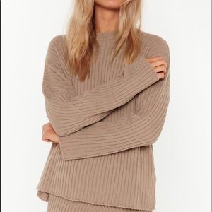 Matching sweater set